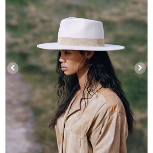 Lack of Color The Mirage Hat in  Ivory size Small